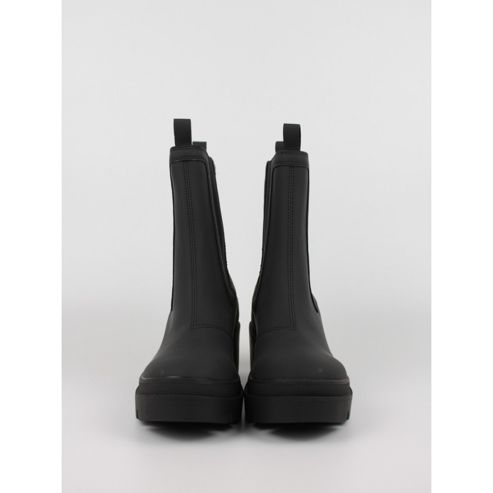 Γυναικείο Μποτάκι Tommy Hilfiger Heeled Chelsea Boot Bio FW0FW06677-BDS Μαύρο