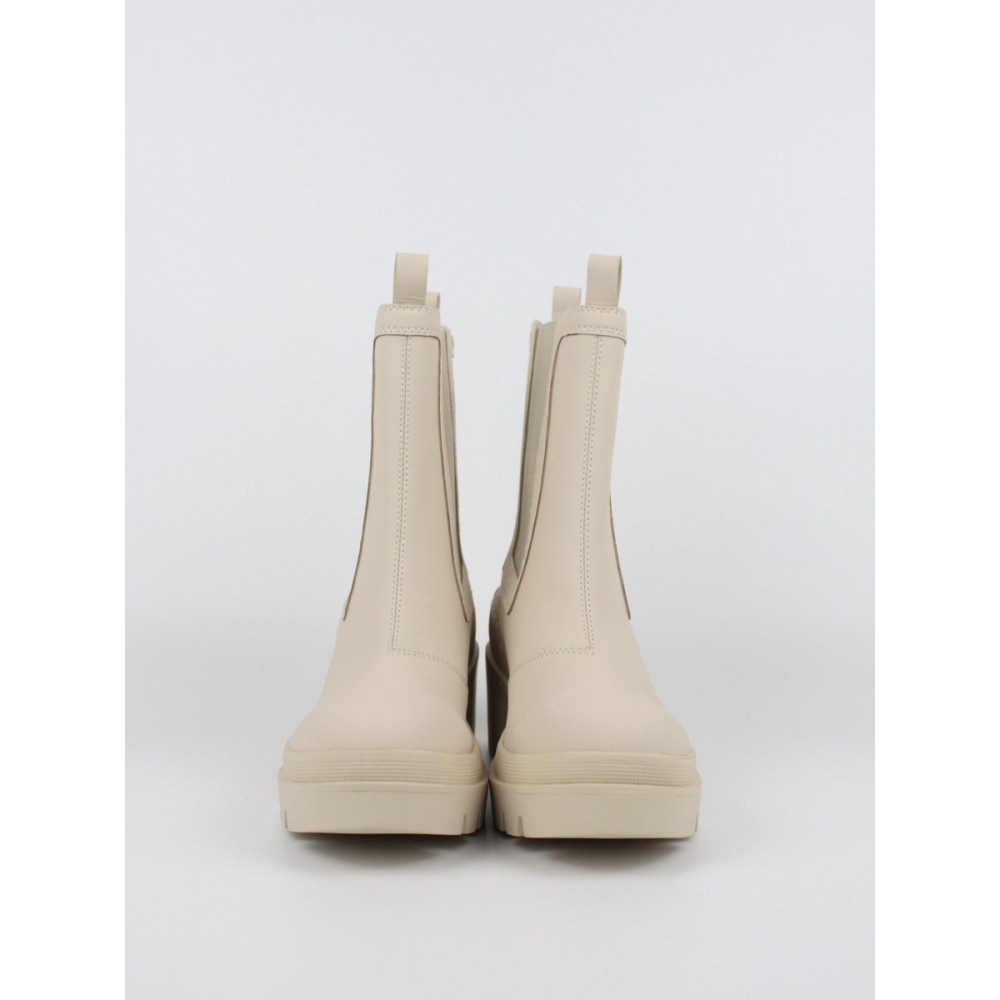 Women\'s Tommy Hilfiger Heeled Chelsea Boot Bio FW0FW06677-ACI Biege