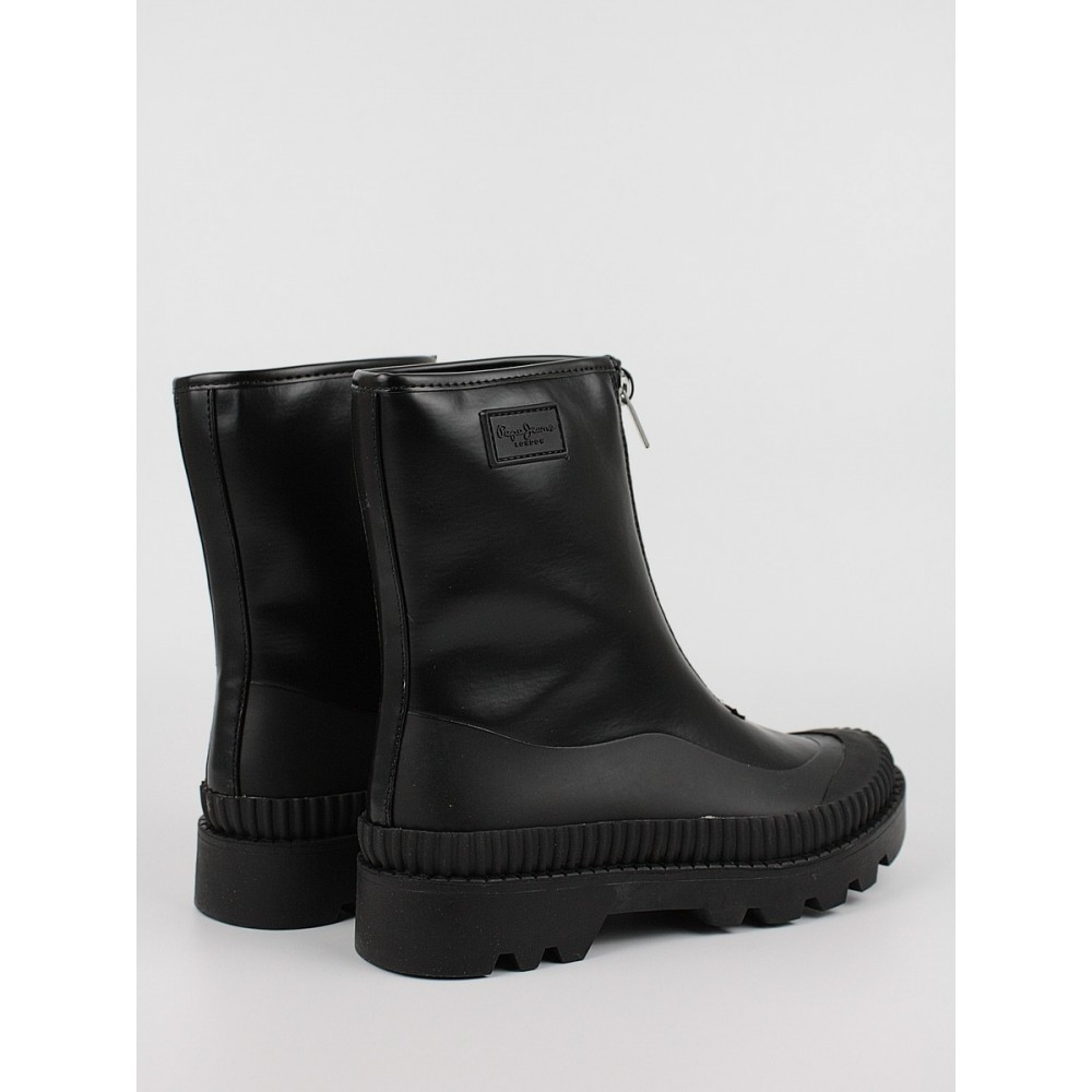 Women's Boots Pepe Jeans London Gum Zip PLS50467-999 Black