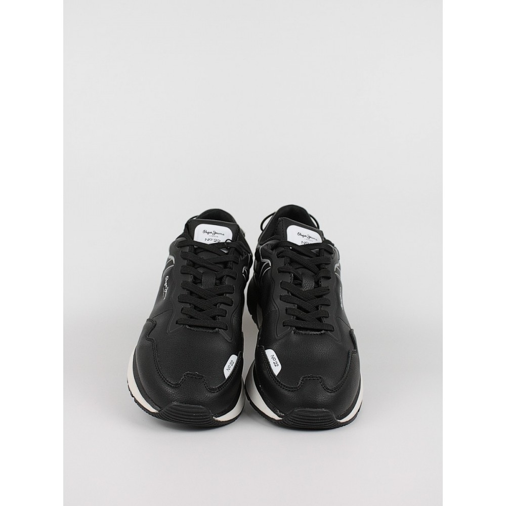 Ανδρικό Sneaker Pepe Jeans London No 22 Bass M PMS30876-999 Μαύρο