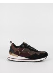 Womens Sneaker Us Polo Assn LAYLA001A-BLK-BOR01 Black-Bordeaux