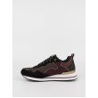 Womens Sneaker Us Polo Assn LAYLA001A-BLK-BOR01 Black-Bordeaux