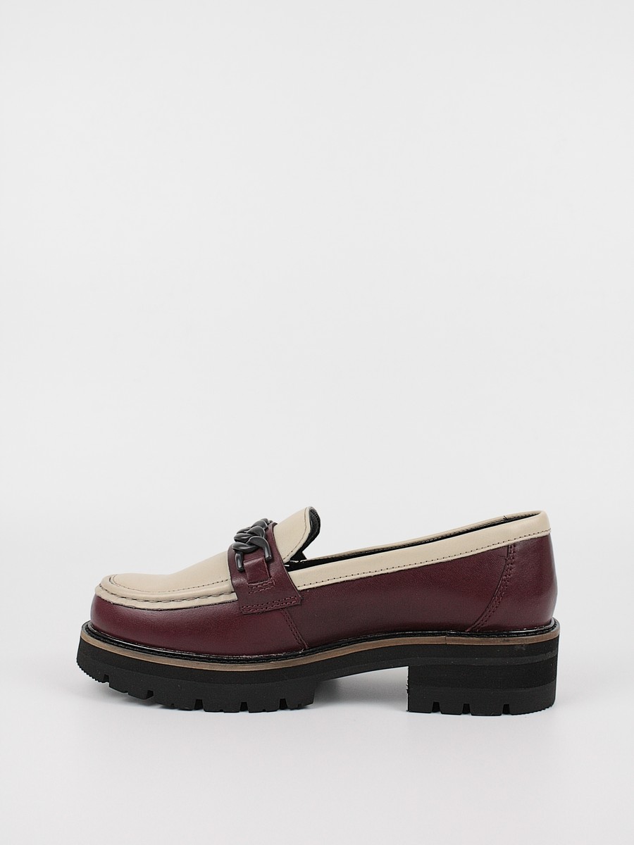 Women Moc Clarks Orianna Edge 26167900 Bordeaux