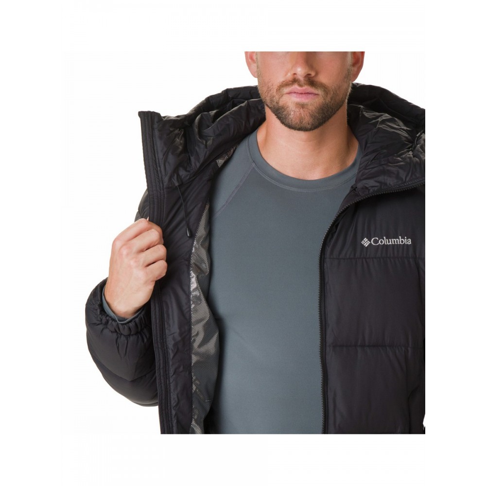 Ανδρικό Μπουφάν Columbia Pike Lake II Hooded Jacket 1738032-010 Μαύρο