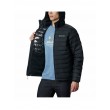 Ανδρικό Μπουφάν Columbia Powder Lite Hooded Jacket WO1151-010 Μαύρο