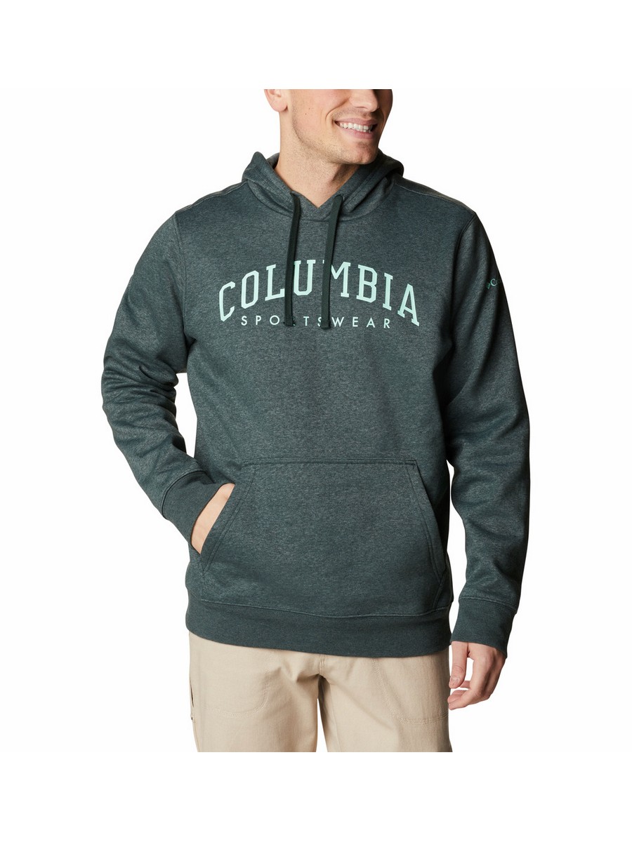 Men Columbia Treck Hoodie 1957913-370 Spruce