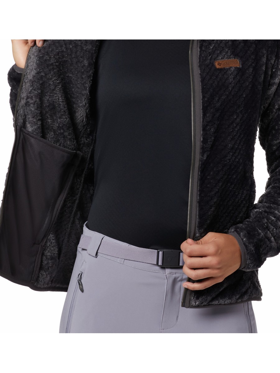 Γυναικεία Ζακέτα Columbia Fire Side™ II Sherpa Full Zip 1819791-011 Γκρι
