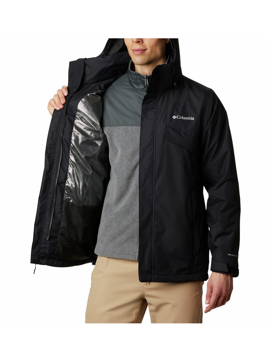 Ανδρικό Μπουφάν Columbia Bugaboo™ II Fleece Interchange Jacket WO1273-010 Μαύρο