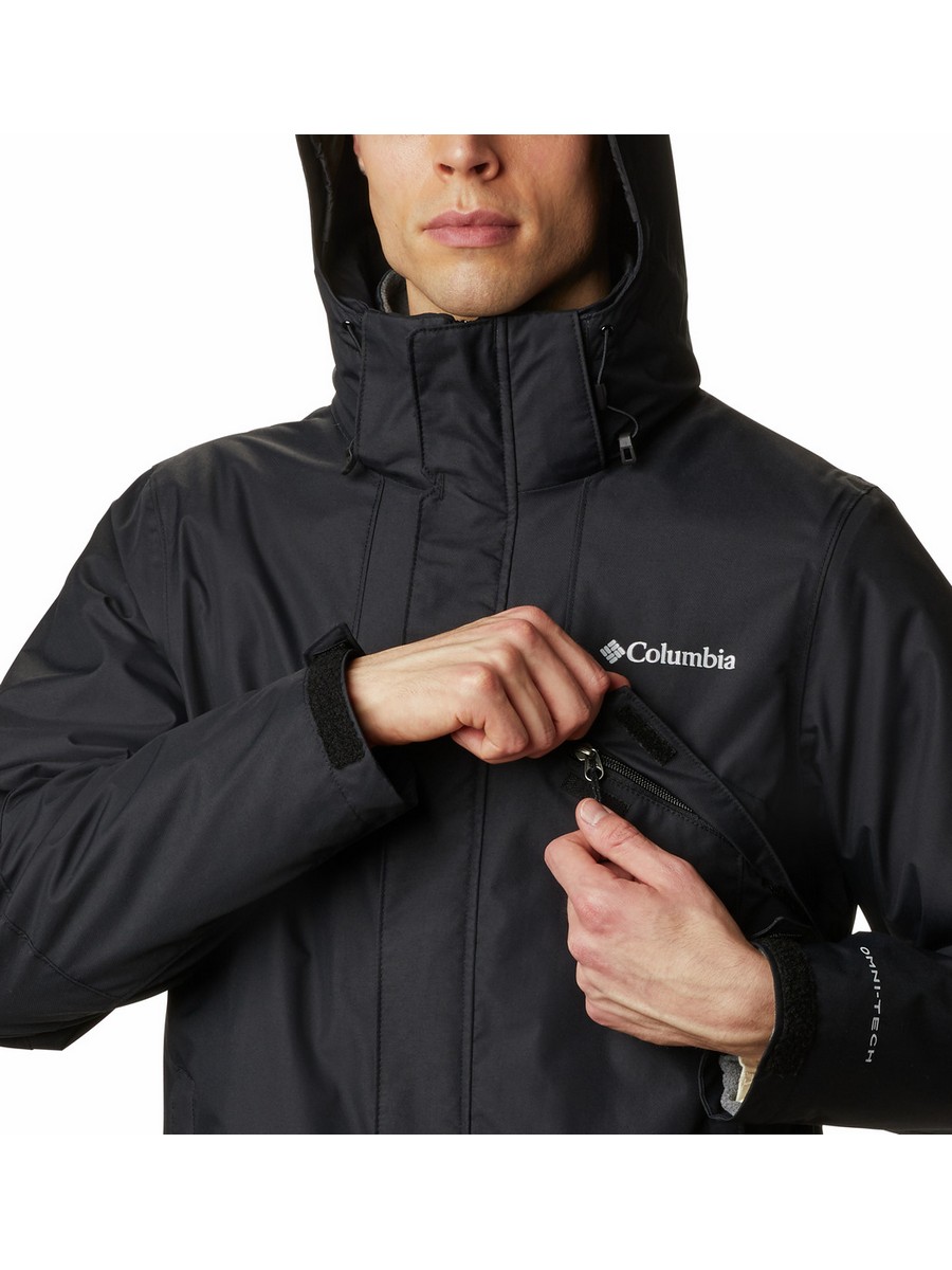 Ανδρικό Μπουφάν Columbia Bugaboo™ II Fleece Interchange Jacket WO1273-010 Μαύρο