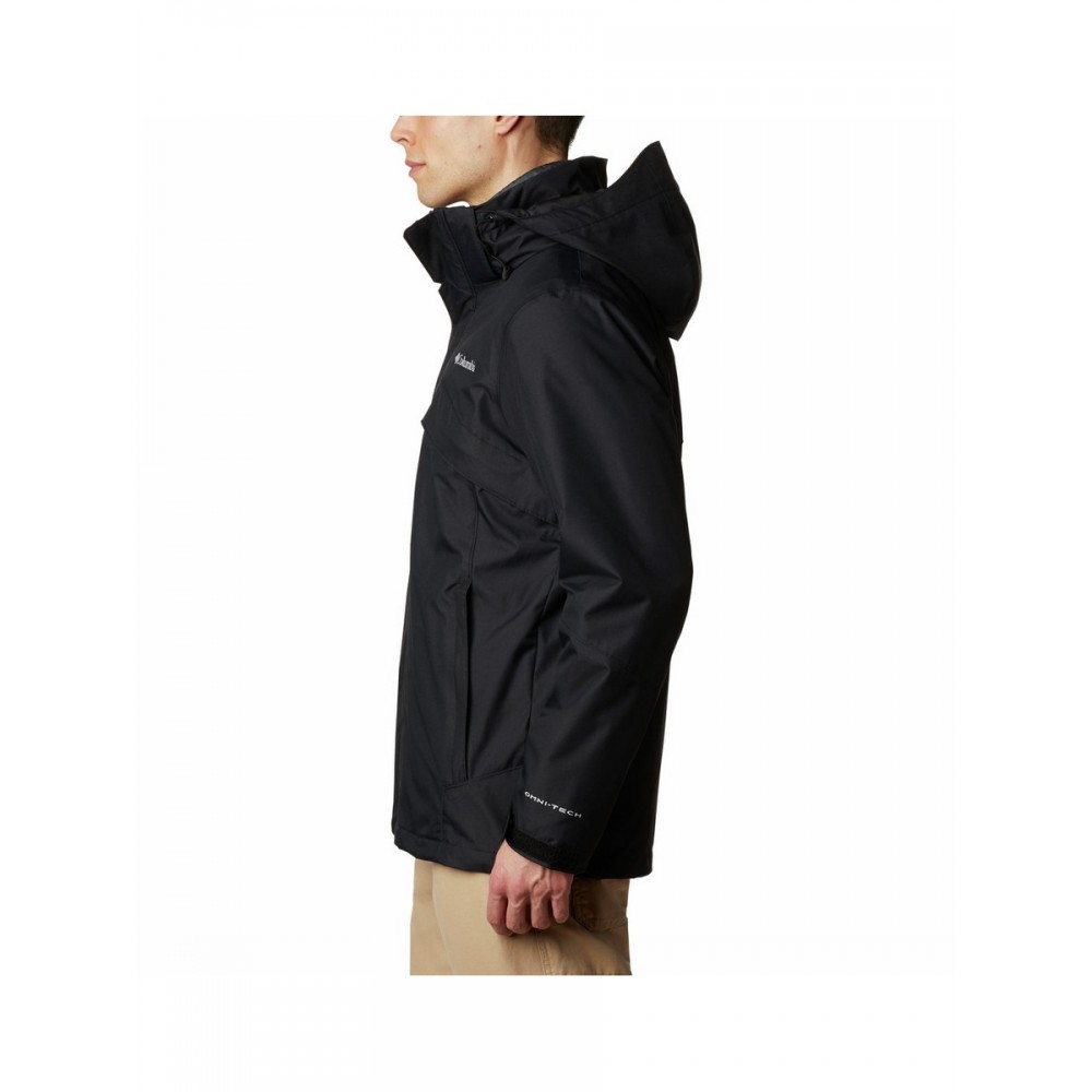 Ανδρικό Μπουφάν Columbia Bugaboo™ II Fleece Interchange Jacket WO1273-010 Μαύρο