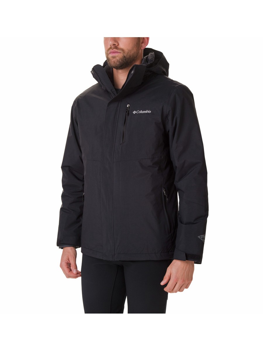 Ανδρικό Μπουφάν Columbia Element Blocker™ II Interchange Jacket WO1229-010 Μαύρο