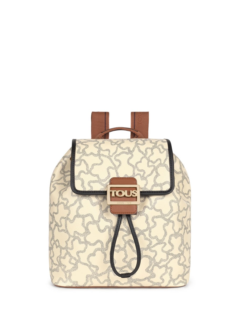 Women's Backpack Tous Kaos Icon 2001582960 Biege