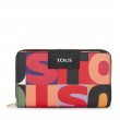 Women's Wallet Tous M. Tous Mimic 295901835 Black-Multi