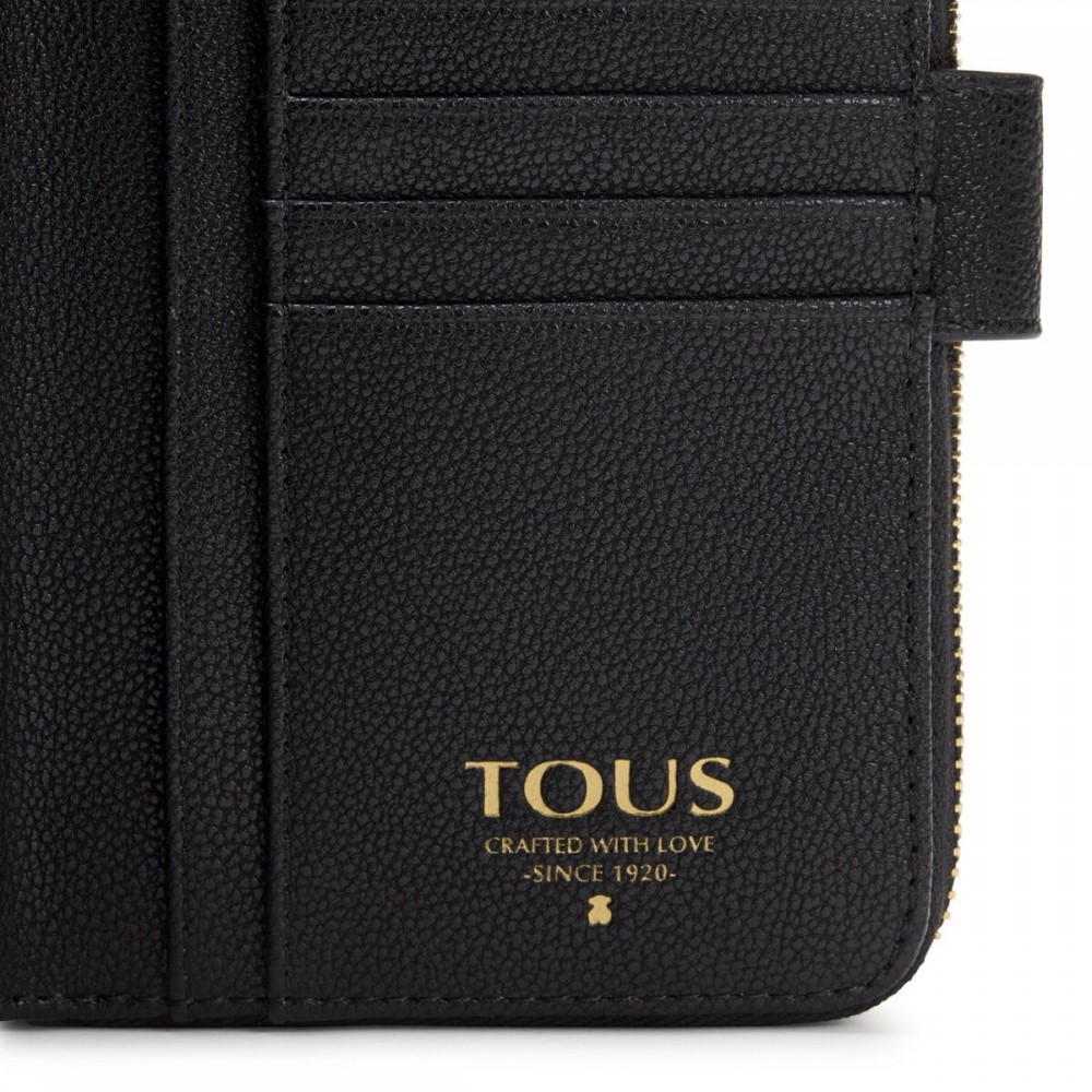 Women's Wallet Tous M. Tous Mimic 295901835 Black-Multi