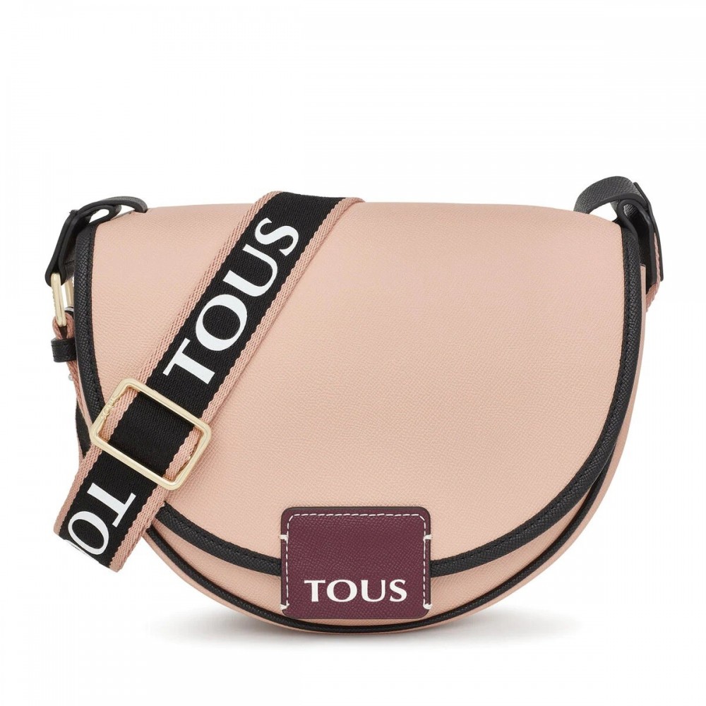 Women's Bag Tous M. T Halfmoon 295901539 Pink