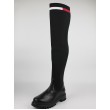 Γυναικεία Μπότα Tommy Hilfiger Knit Overknee Boot EN0EN01830-BDS Μαύρο