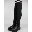 Γυναικεία Μπότα Tommy Hilfiger Knit Overknee Boot EN0EN01830-BDS Μαύρο