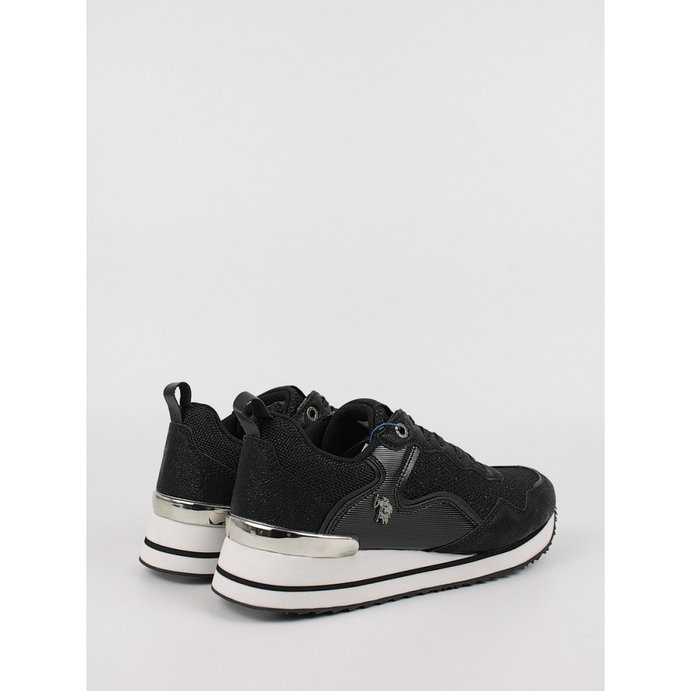 Γυναικείο Sneaker Us Polo Assn LAYLA001B-BLK Μαύρο