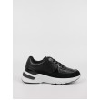 Γυναικεία Sneaker Calvin KLein Elevated Runner Lace Up HF Mix HW0HW01336-BAX Μαύρο