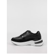 Women's Sneakers Calvin KLein Elevated Runner Lace Up HF Mix HW0HW01336-BAX Black