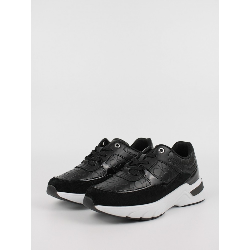 Γυναικεία Sneaker Calvin KLein Elevated Runner Lace Up HF Mix HW0HW01336-BAX Μαύρο Γυναικεία Sneaker Calvin KLein Elevated Runner Lace Up HF Mix HW0HW01336-BAX Μαύρο