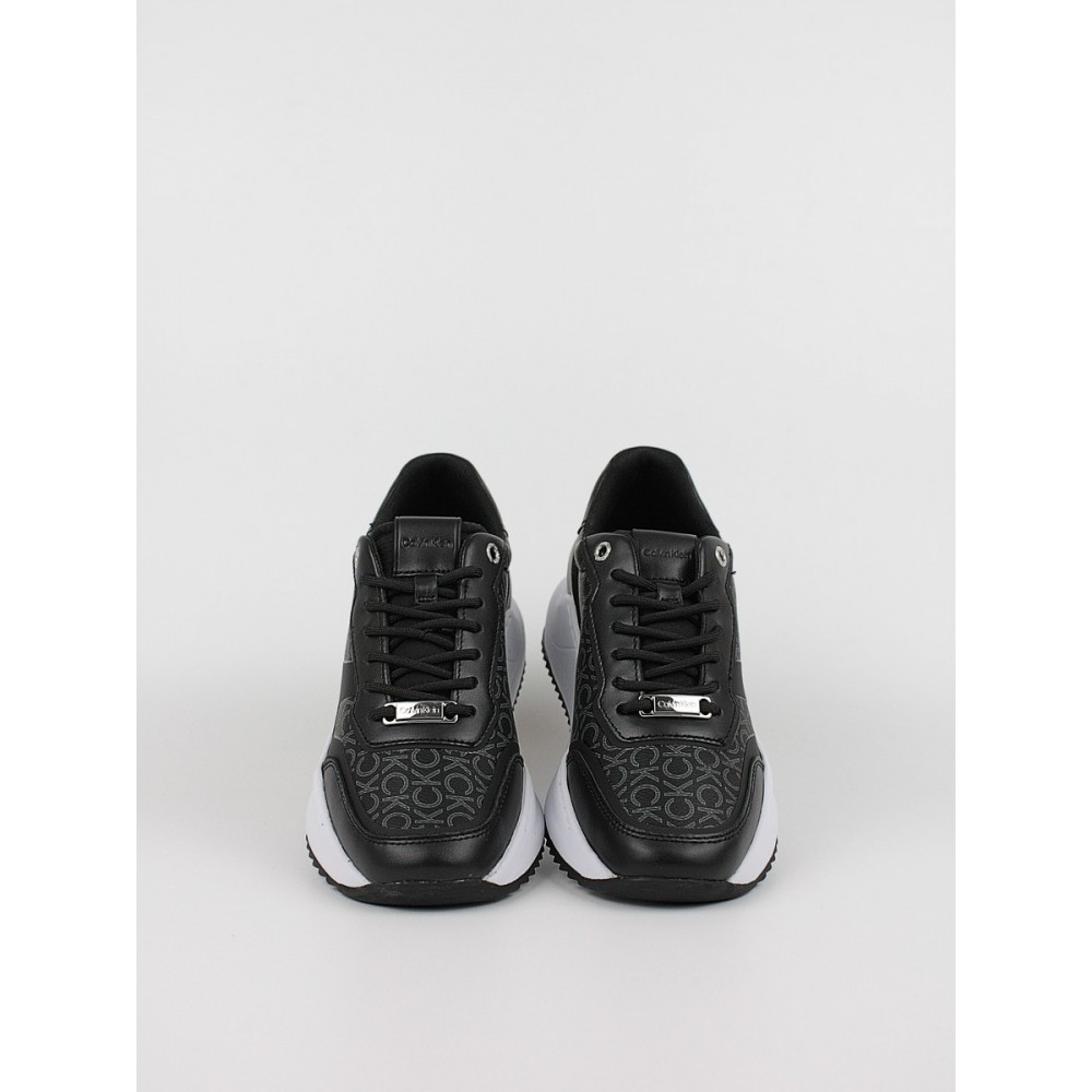 Γυναικεία Sneaker Calvin KLein Chunky Inter WDG Lace Up MN Mix HW0HW01272-0GK Μαύρο Γυναικεία Sneaker Calvin KLein Chunky Inter WDG Lace Up MN Mix HW0HW01272-0GK Μαύρο