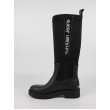 Women\'s Boot Calvin KLein High Rainboot Neopren YW0YW00838-BDS Black