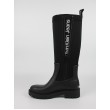 Γυναικεία Μπότα Calvin KLein High Rainboot Neopren YW0YW00838-BDS Μαύρο