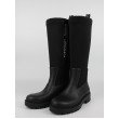 Γυναικεία Μπότα Calvin KLein High Rainboot Neopren YW0YW00838-BDS Μαύρο