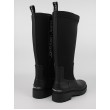 Γυναικεία Μπότα Calvin KLein High Rainboot Neopren YW0YW00838-BDS Μαύρο