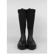 Γυναικεία Μπότα Calvin KLein High Rainboot Neopren YW0YW00838-BDS Μαύρο