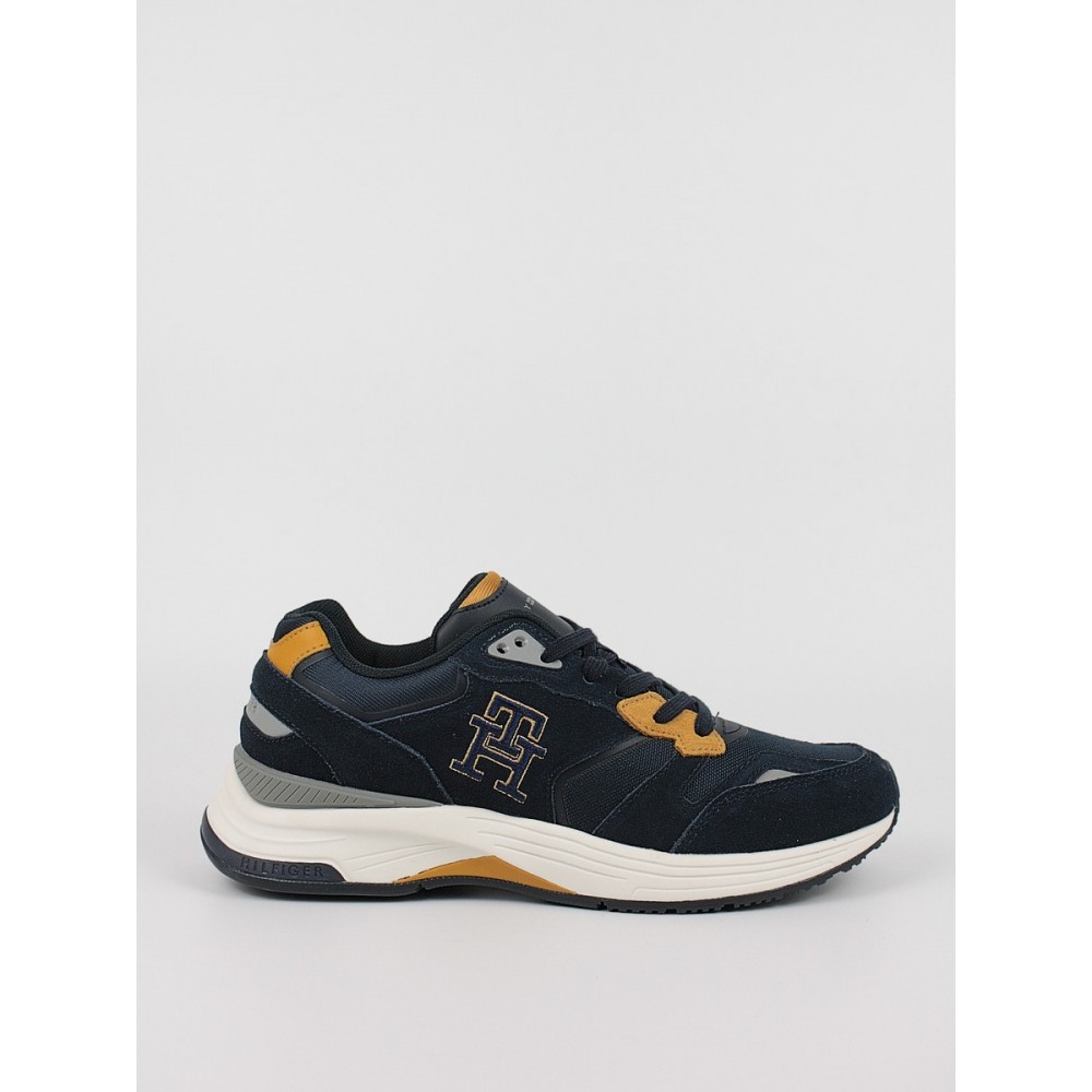 Ανδρικό Sneaker Tommy Hilfiger Prep Sneaker Mix FM0FM04274-DW5 Μπλέ