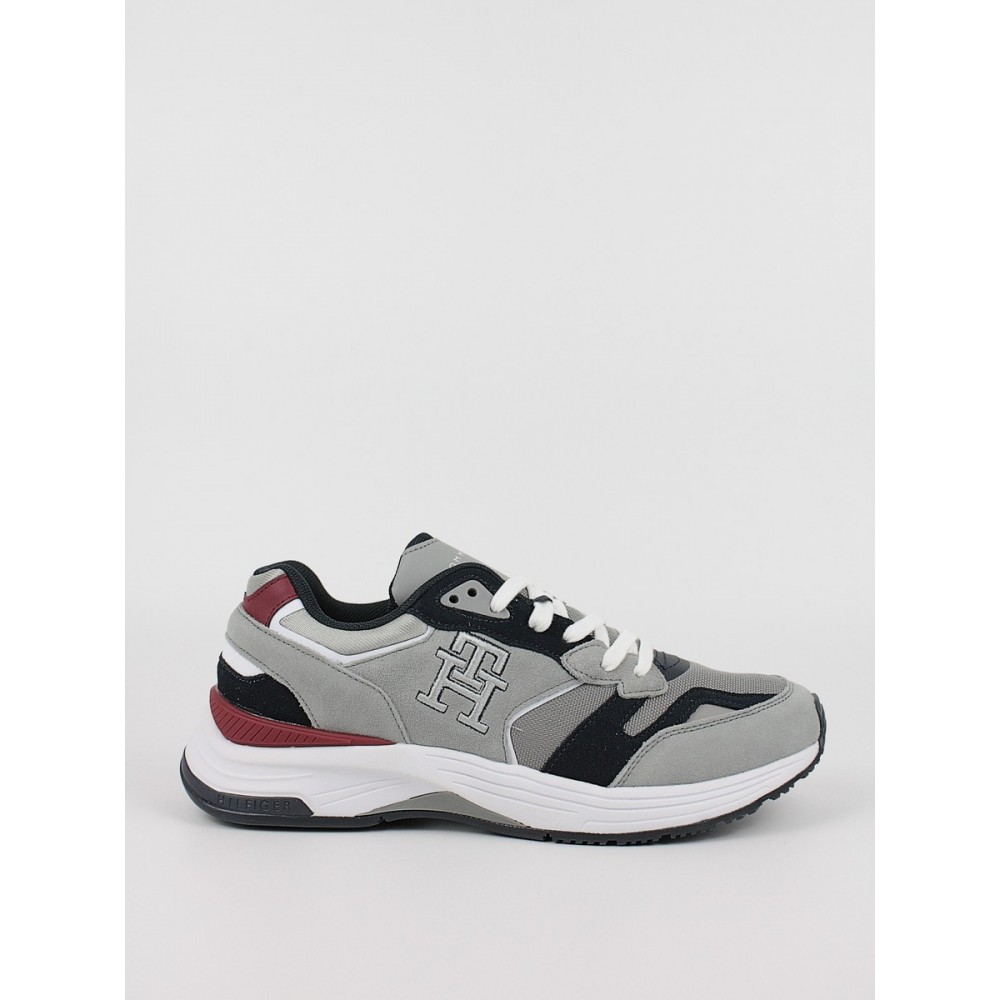 Men\'s Sneaker Tommy Hilfiger Prep Sneaker Mix FM0FM04274-PRT Grey