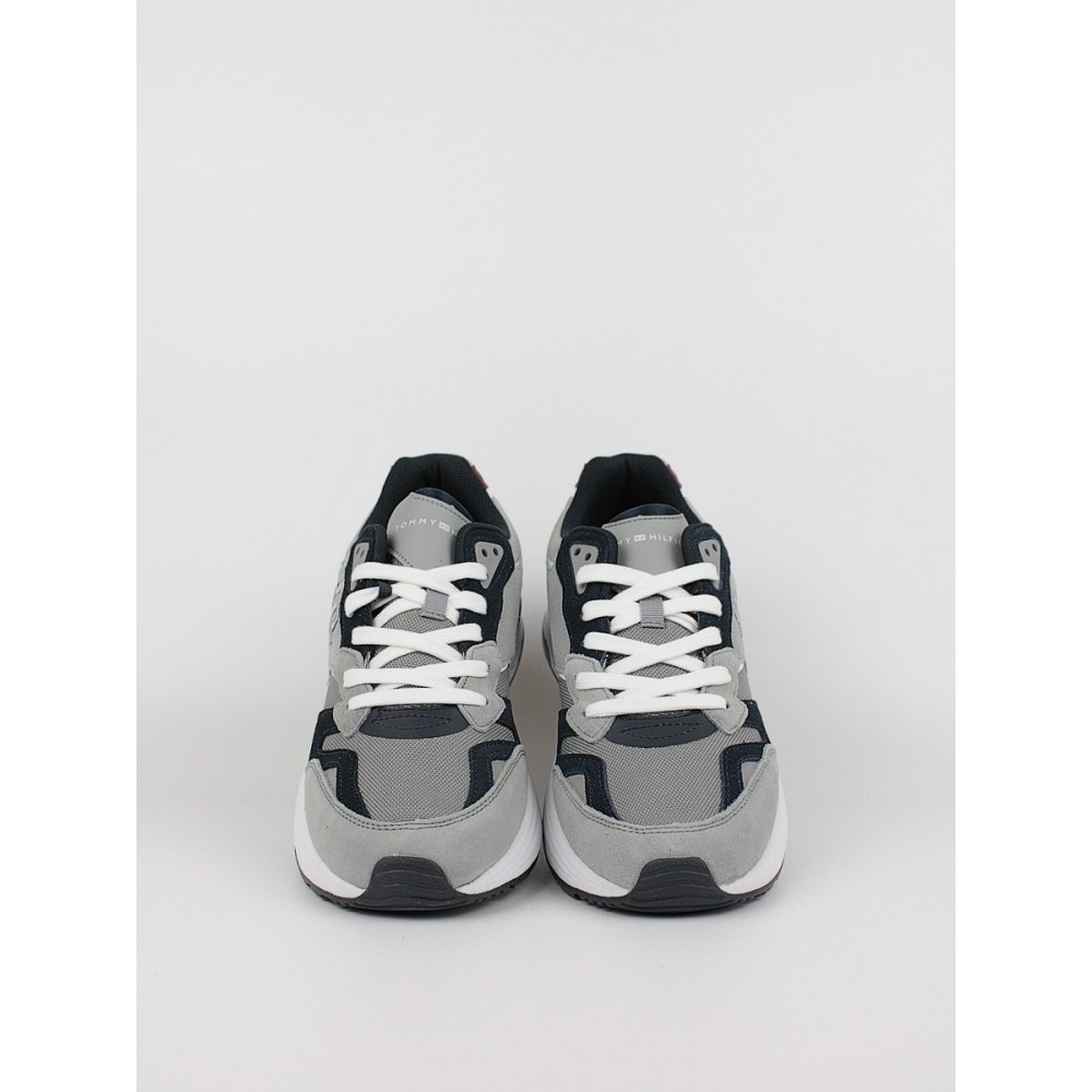 Men\'s Sneaker Tommy Hilfiger Prep Sneaker Mix FM0FM04274-PRT Grey