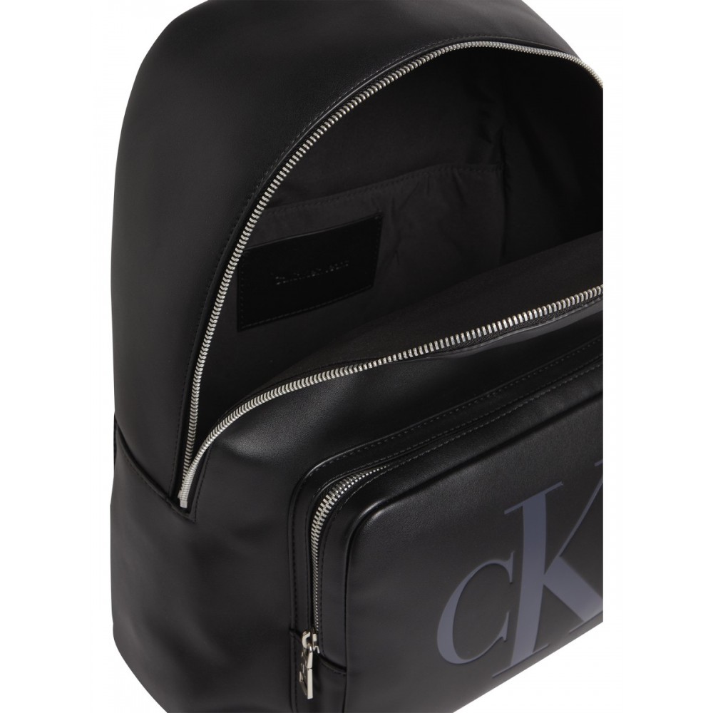 Γυναικείο Σακίδιο Πλάτης Calvin Klein Sculpted Campus BP40 Mono K60K610052-BDS  Μαύρο