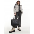 Γυναικεία Τσάντα Calvin Klein Sculpted Shopper 29 Mono K60K610071-BDS Μαύρη