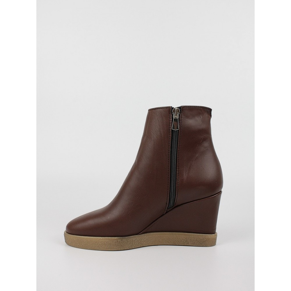 Women Bootie Wall Street 156-22953-99 Brown