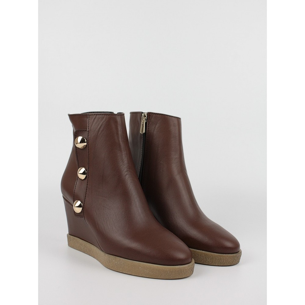 Women Bootie Wall Street 156-22953-99 Brown