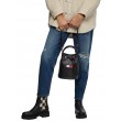 Γυναικεία Τσάντα Tommy Hilfiger Tjw Heritage Bucket Bag AW0AW12562-0GJ Μαύρη