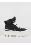 Women's Βοοτ Buffalo Raven Laceup Mid Heavy BUF1630796 Black