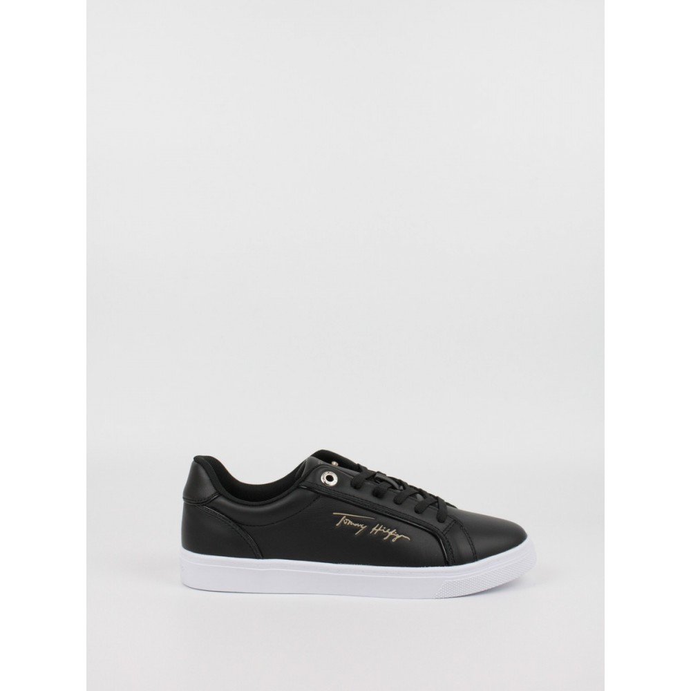 Women's Sneakers Tommy Hilfiger Signature Piping Sneaker FW0FW06870-0GM Black