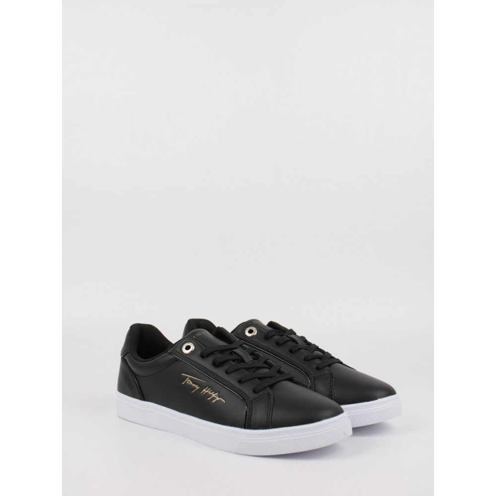 Women's Sneakers Tommy Hilfiger Signature Piping Sneaker FW0FW06870-0GM Black