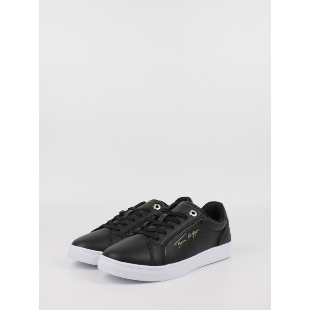 Women's Sneakers Tommy Hilfiger Signature Piping Sneaker FW0FW06870-0GM Black