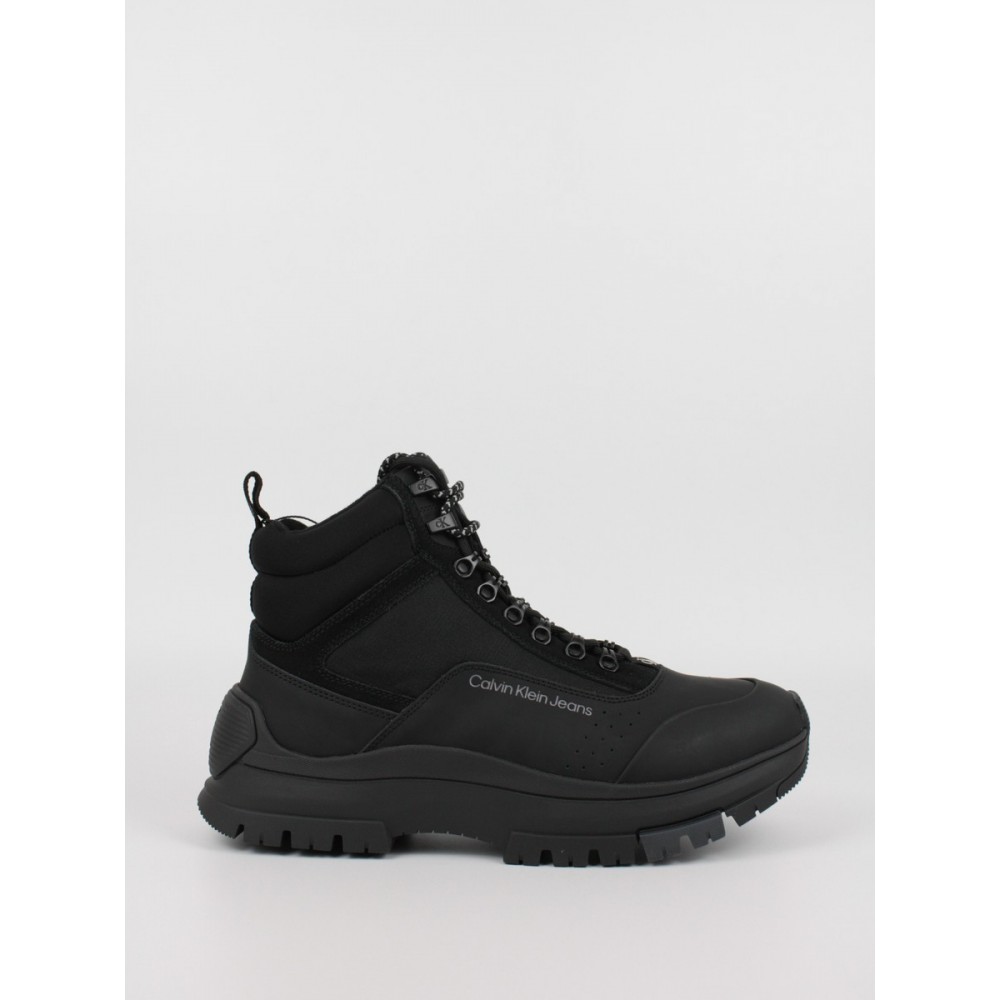 Ανδρικά Μποτάκια Calvin KLein Hiking Laceup Thermo Boot YM0YM00475-BDS Μαύρο