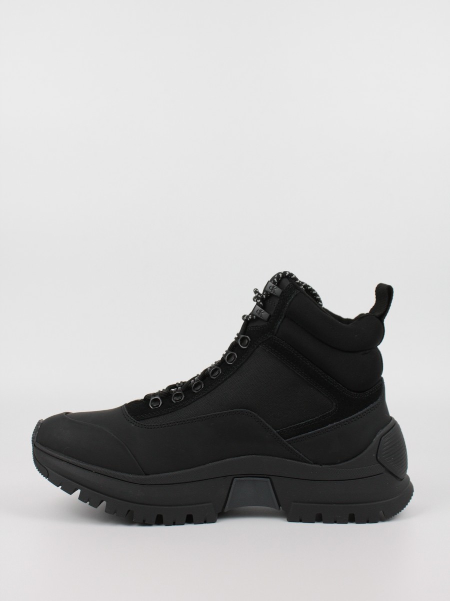 Ανδρικά Μποτάκια Calvin KLein Hiking Laceup Thermo Boot YM0YM00475-BDS Μαύρο