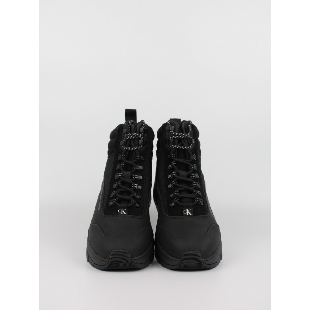 Ανδρικά Μποτάκια Calvin KLein Hiking Laceup Thermo Boot YM0YM00475-BDS Μαύρο