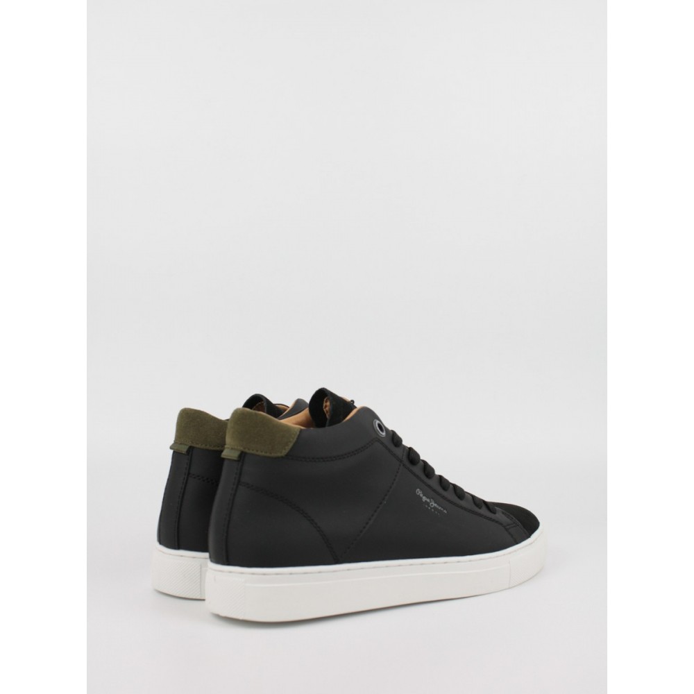 Ανδρικό Μποτάκι Pepe Jeans London Joe Cup Half Boot PMS30842-999 Μαύρο Ανδρικό Μποτάκι Pepe Jeans London Joe Cup Half Boot PMS30842-999 Μαύρο