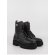 Γυναικείο Αρβυλάκι Tommy Hilfiger Urban Tommy Jeans Piping Boot EN0EN01997-0GO Μαύρο