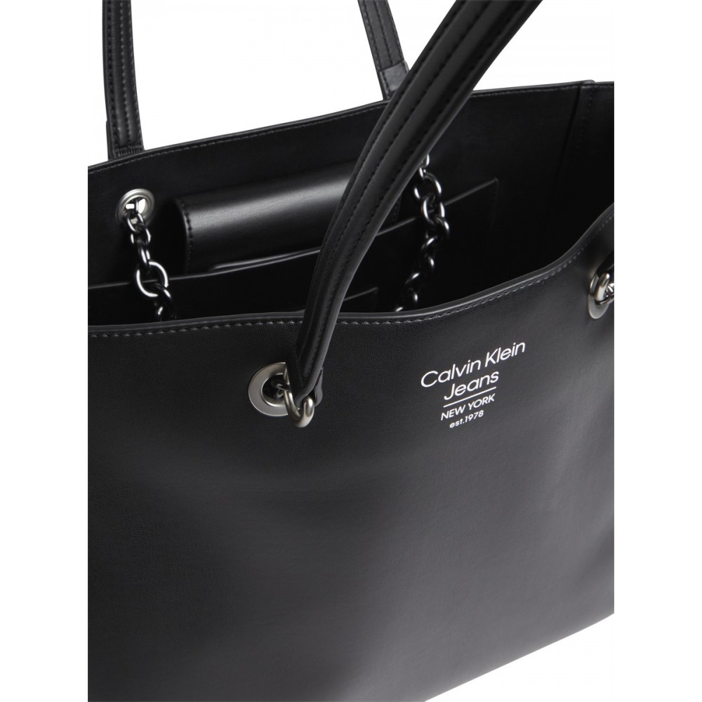 Women's Bag Calvin Klein Sculpted Shopper 29 Spec K60K610069-BDS Black