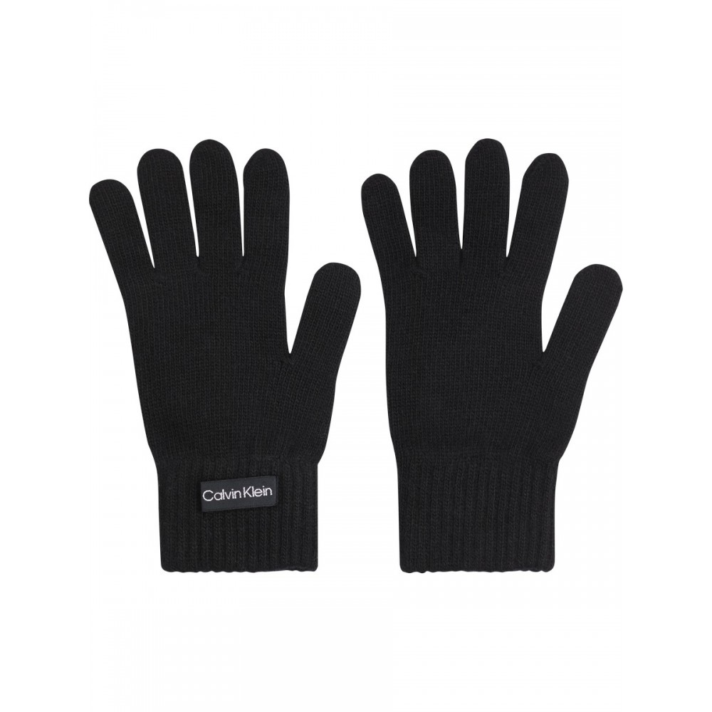 Women's Gloves Calvin klein Organic Ribs Gloves K60K608508-BAX Black